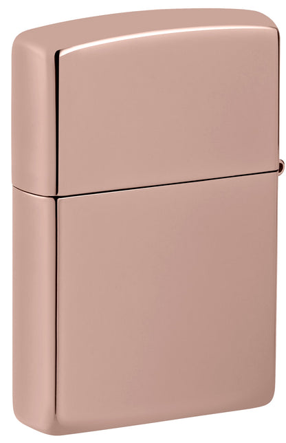 Zippo Queen of Bud Opal Crown Design High Polish Rose Gold Windproof Lighter