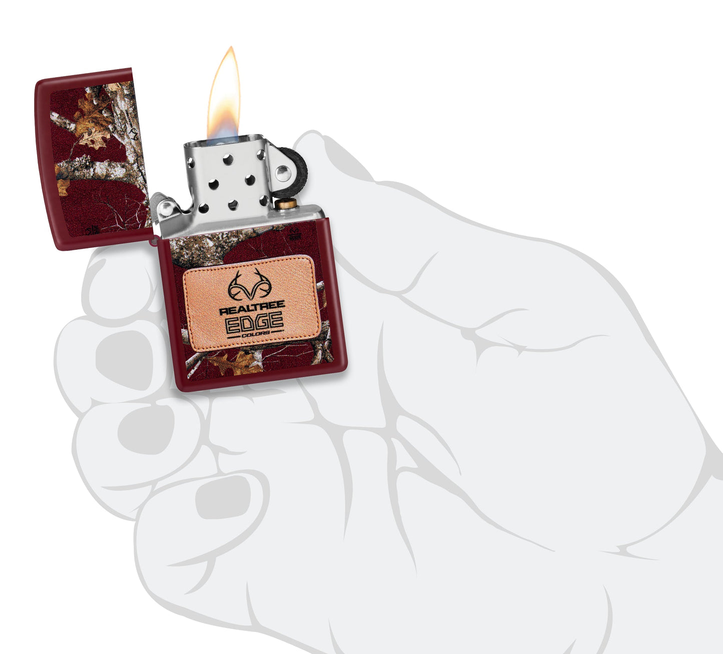 Zippo Realtree® Edge® Colors Design Merlot Windproof Lighter