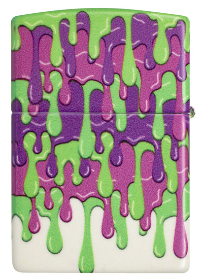 Zippo Glowing Slime Design Glow in the Dark Windproof Lighter
