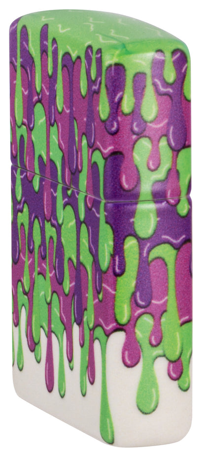 Zippo Glowing Slime Design Glow in the Dark Windproof Lighter