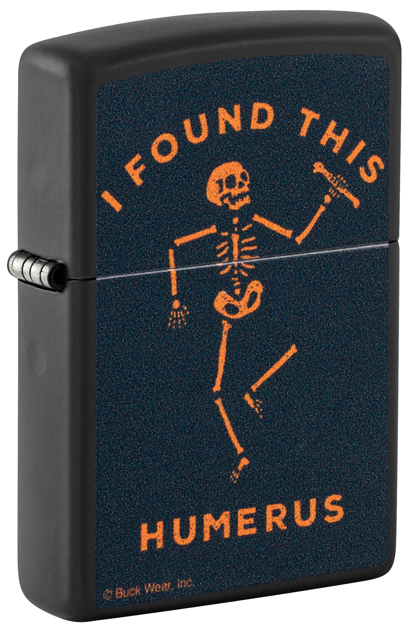 Zippo Buck Wear™ Humerus Design Black Matte Windproof Lighter