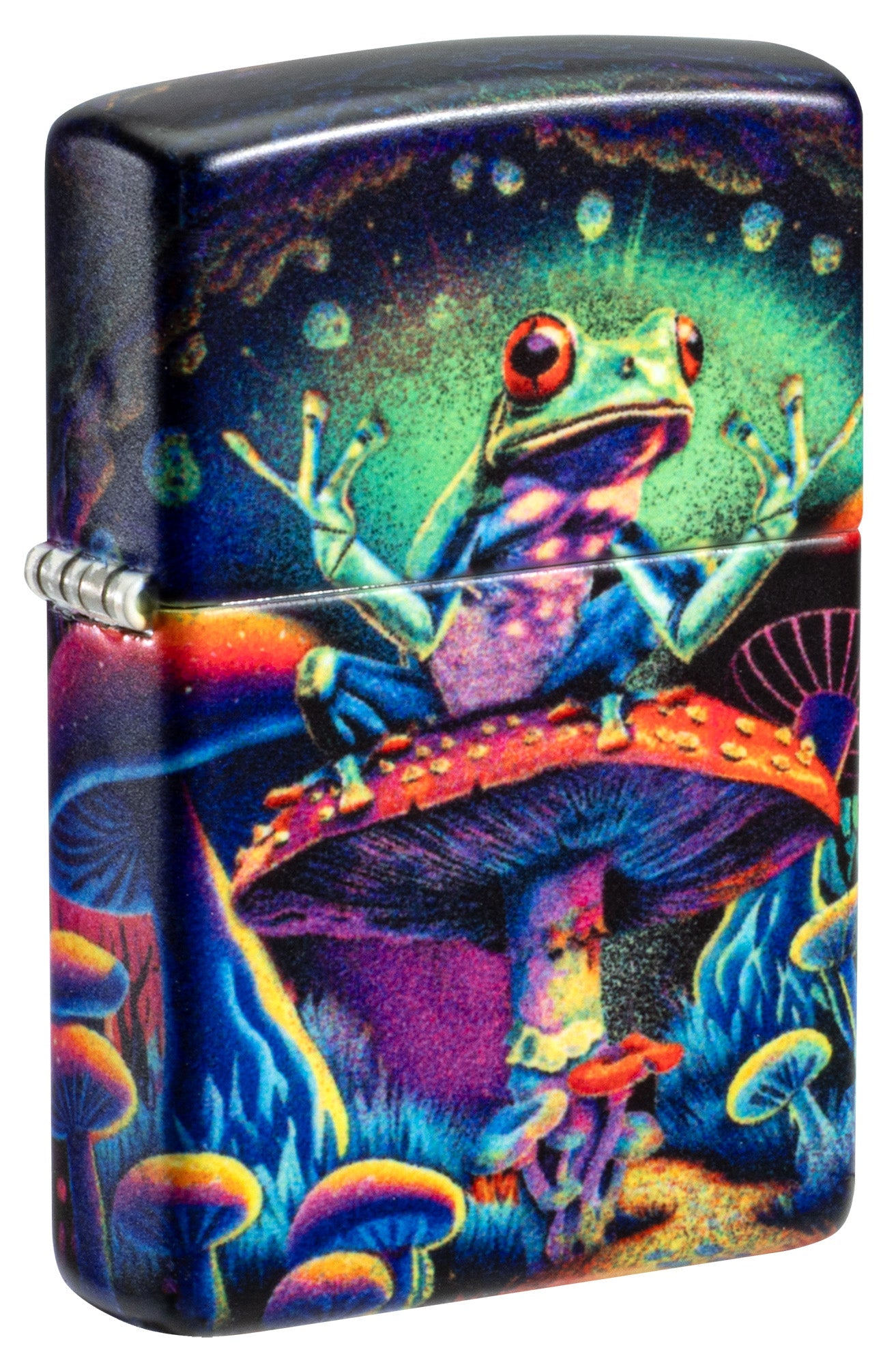 Zippo Zen Frog Design Glow in the Dark Matte Windproof Lighter
