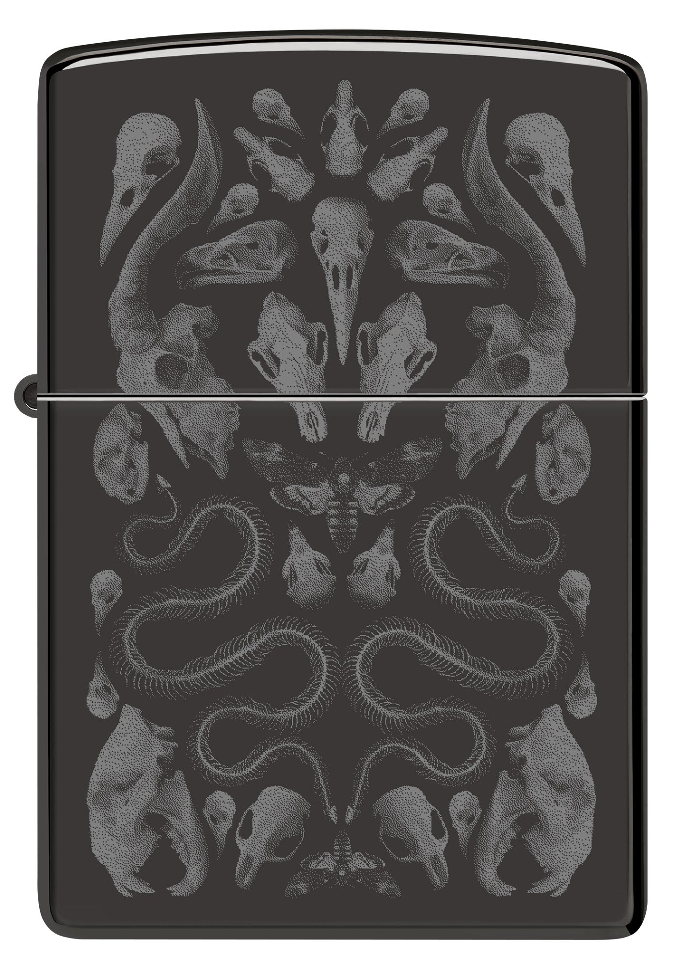 Zippo Bone Mosaic Design Ebony Windproof Lighter