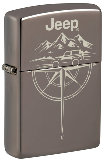 Zippo Jeep® Wilderness Design Black Ice Windproof Lighter