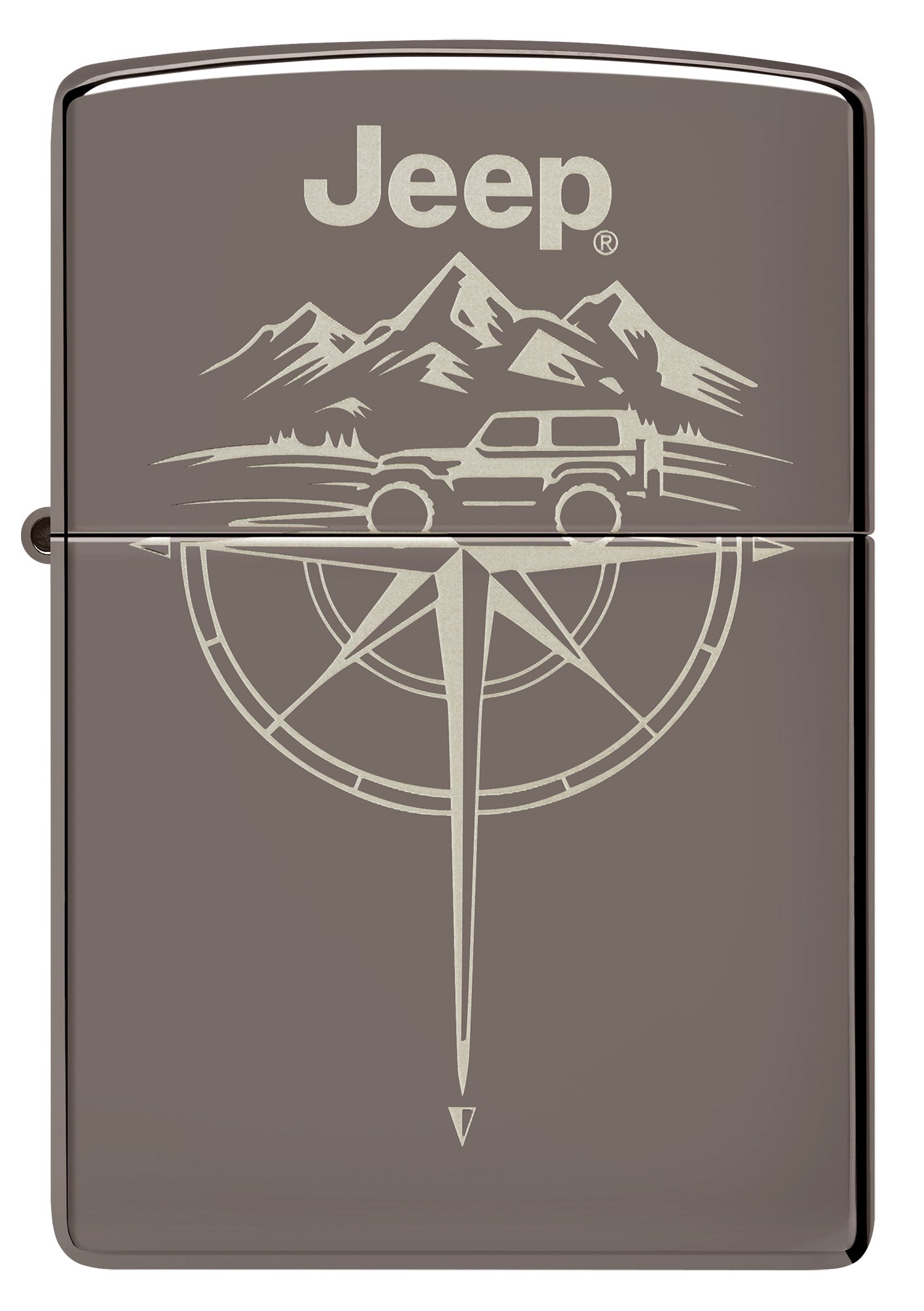 Zippo Jeep® Wilderness Design Black Ice Windproof Lighter