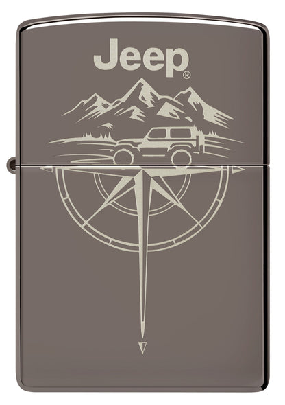 Zippo Jeep® Wilderness Design Black Ice Windproof Lighter