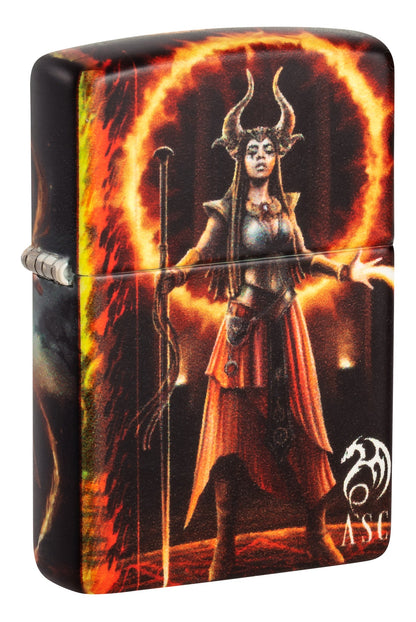 Zippo Anne Stokes Elements Collection 540 Matte Windproof Lighter