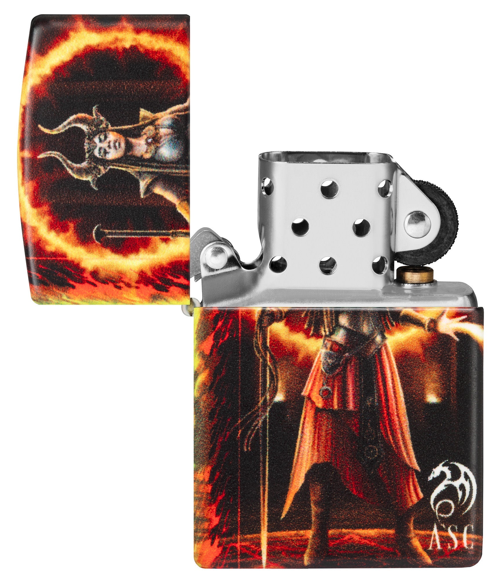 Zippo Anne Stokes Elements Collection 540 Matte Windproof Lighter