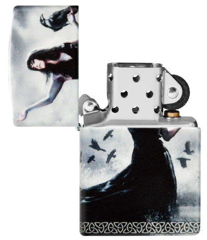 Zippo Mazzi® Raven Commander Design 540 Matte Windproof Lighter