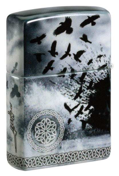 Zippo Mazzi® Raven Commander Design 540 Matte Windproof Lighter