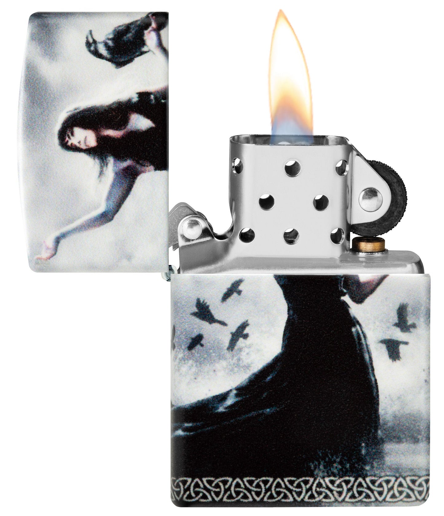 Zippo Mazzi® Raven Commander Design 540 Matte Windproof Lighter