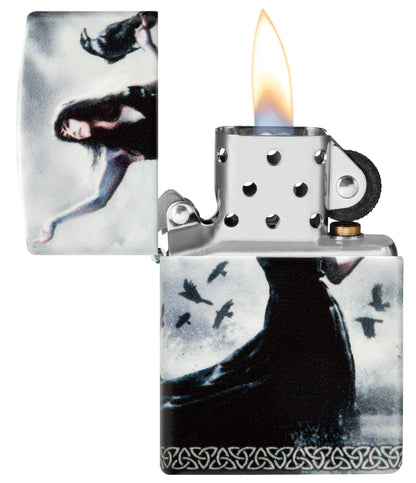 Zippo Mazzi® Raven Commander Design 540 Matte Windproof Lighter