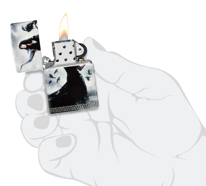 Zippo Mazzi® Raven Commander Design 540 Matte Windproof Lighter