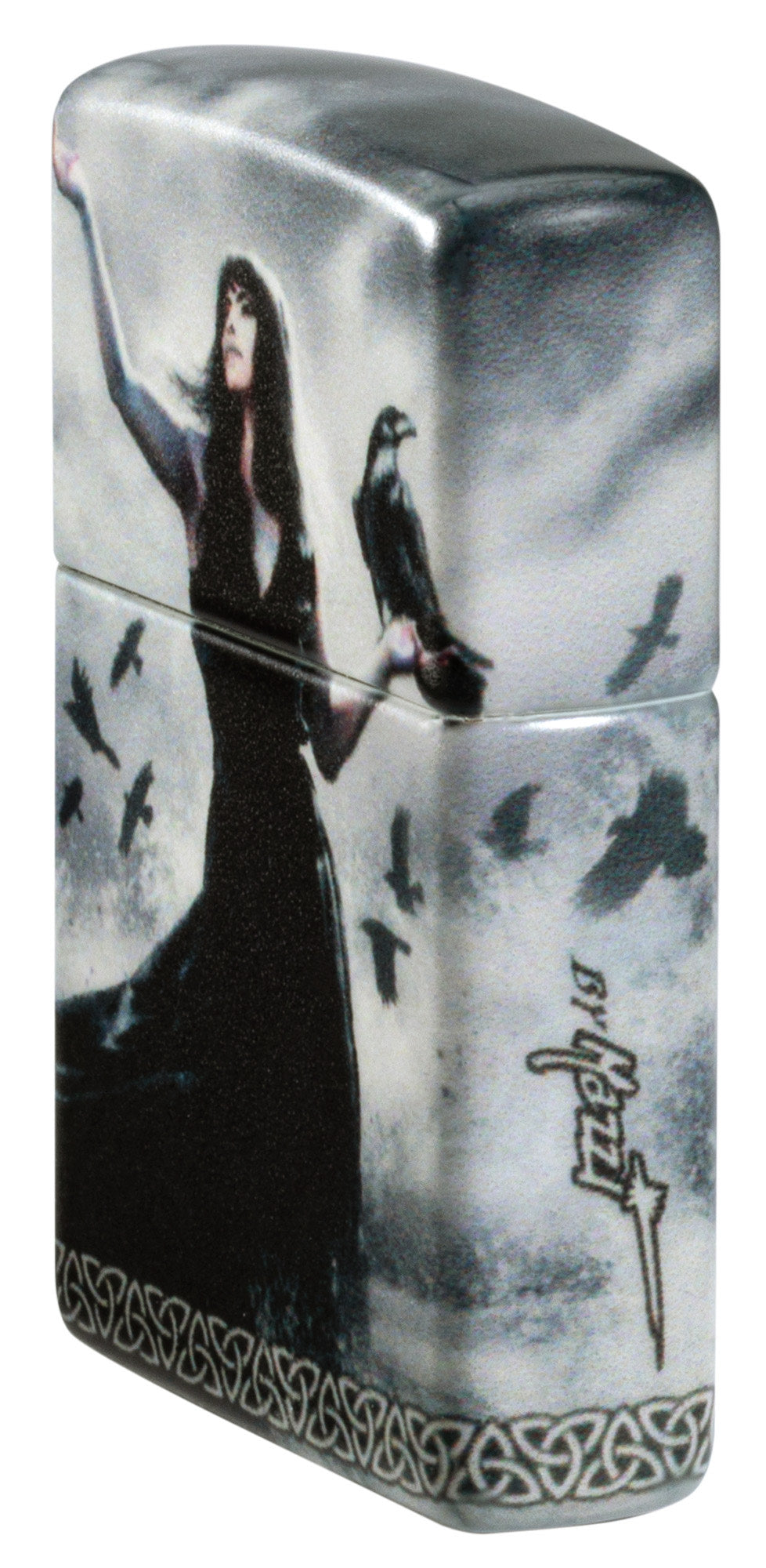Zippo Mazzi® Raven Commander Design 540 Matte Windproof Lighter