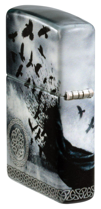 Zippo Mazzi® Raven Commander Design 540 Matte Windproof Lighter