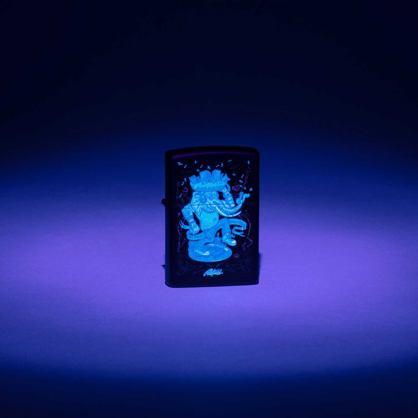 Zippo Rietveld Dance Party Design Black Matte Windproof Lighter