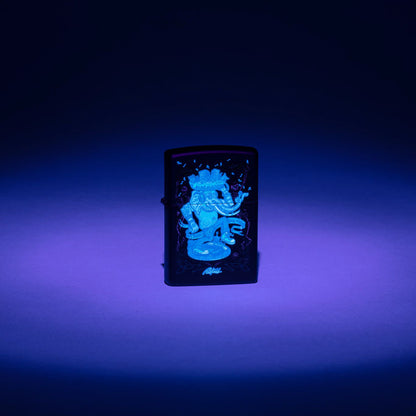 Zippo Rietveld Dance Party Design Black Matte Windproof Lighter