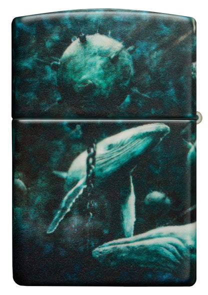Zippo Spazuk About to Blow Design 540 Matte Windproof Lighter