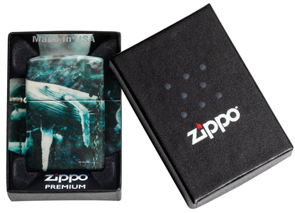 Zippo Spazuk About to Blow Design 540 Matte Windproof Lighter