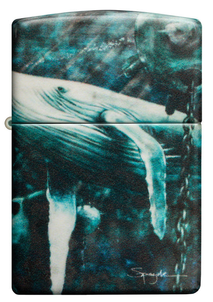 Zippo Spazuk About to Blow Design 540 Matte Windproof Lighter