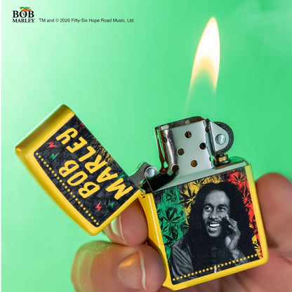 Zippo Bob Marley Sunshine Design Classic Sunflower Windproof Lighter