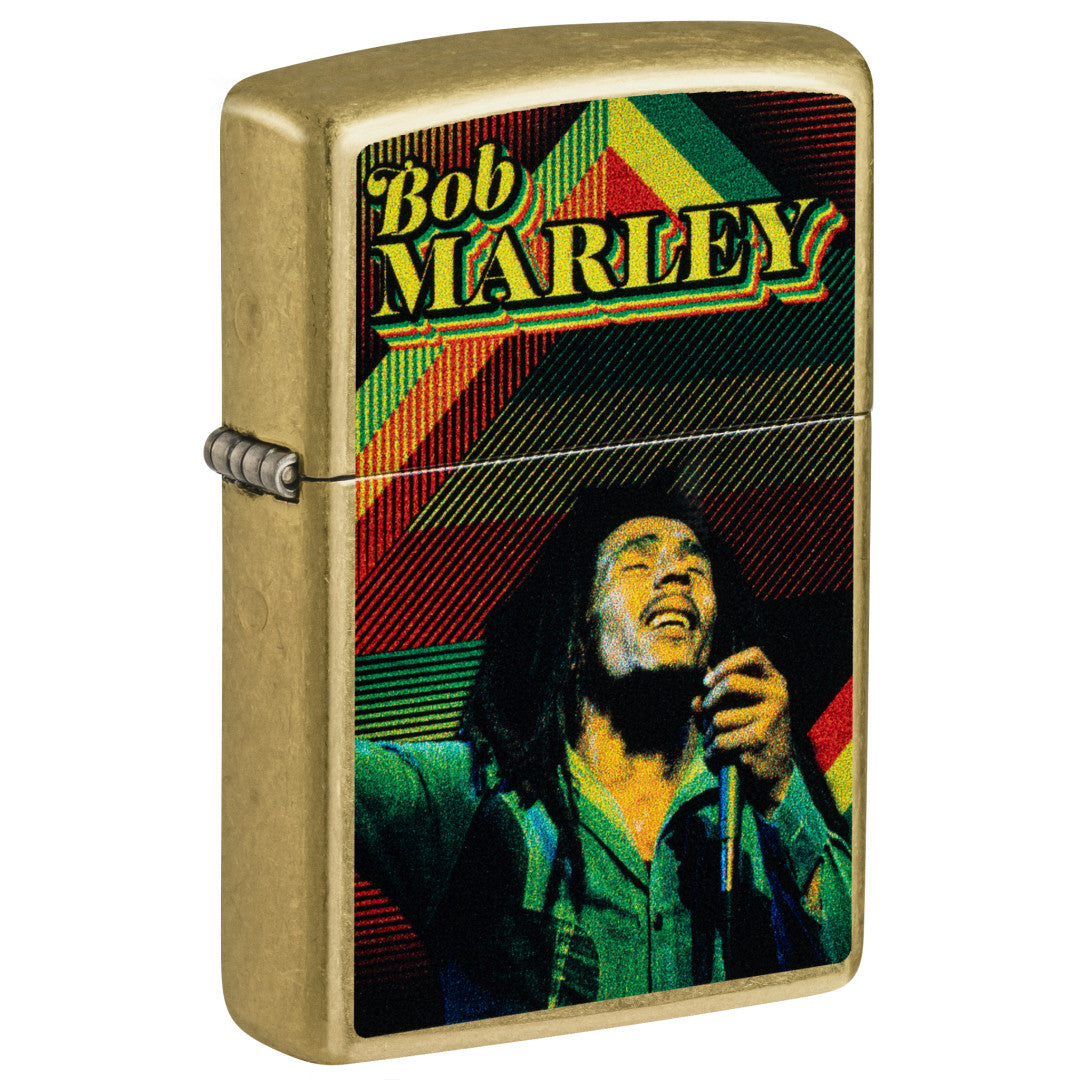 Zippo Bob Marley Soul Design Street Brass Windproof Lighter