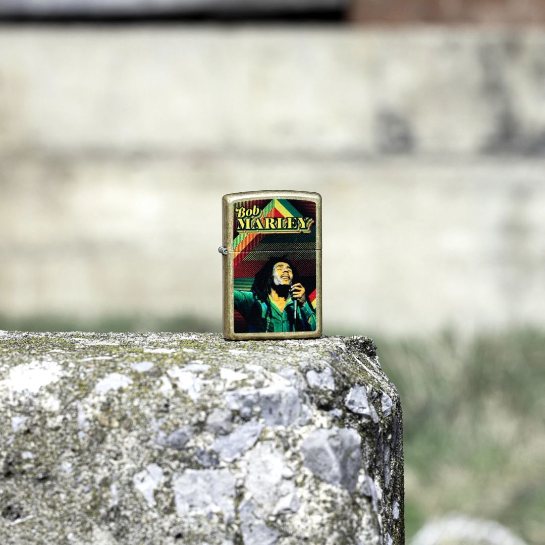 Zippo Bob Marley Soul Design Street Brass Windproof Lighter