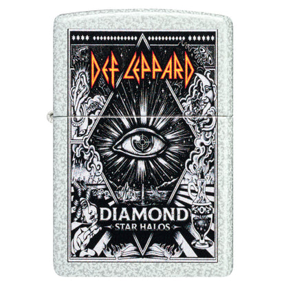 Zippo Def Leppard Diamond Star Halos Design Glacier Windproof Lighter