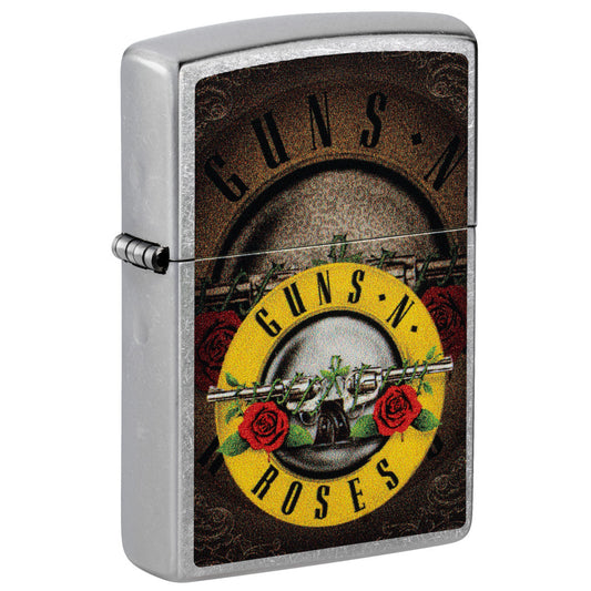 Zippo Guns N' Roses Logo Design Street Chrome Windproof Lighter