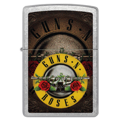 Zippo Guns N' Roses Logo Design Street Chrome Windproof Lighter