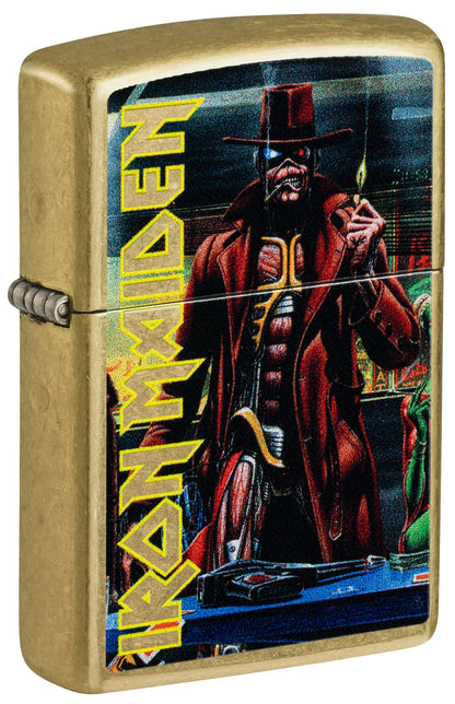 Zippo Iron Maiden Stranger Design Street Brass Windproof Lighter