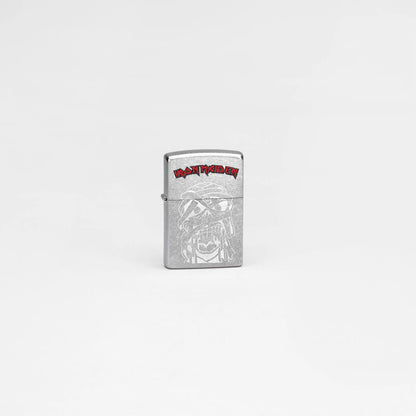 Zippo Iron Maiden Eddie Design Street Chrome Windproof Lighter