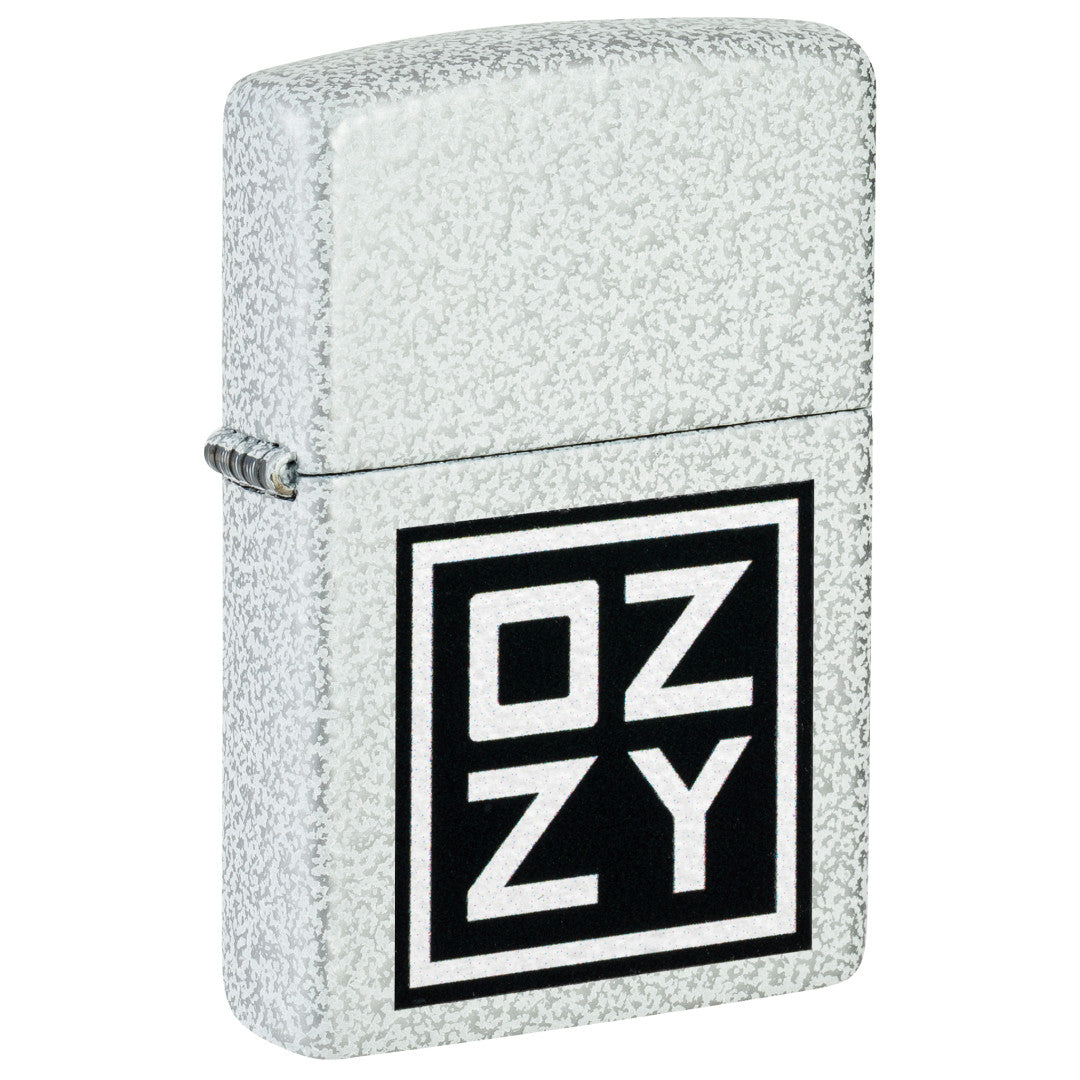 Zippo Ozzy Osbourne Block Design Glacier Windproof Lighter