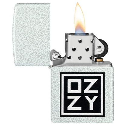Zippo Ozzy Osbourne Block Design Glacier Windproof Lighter