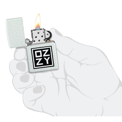 Zippo Ozzy Osbourne Block Design Glacier Windproof Lighter