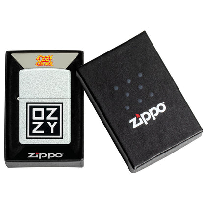 Zippo Ozzy Osbourne Block Design Glacier Windproof Lighter