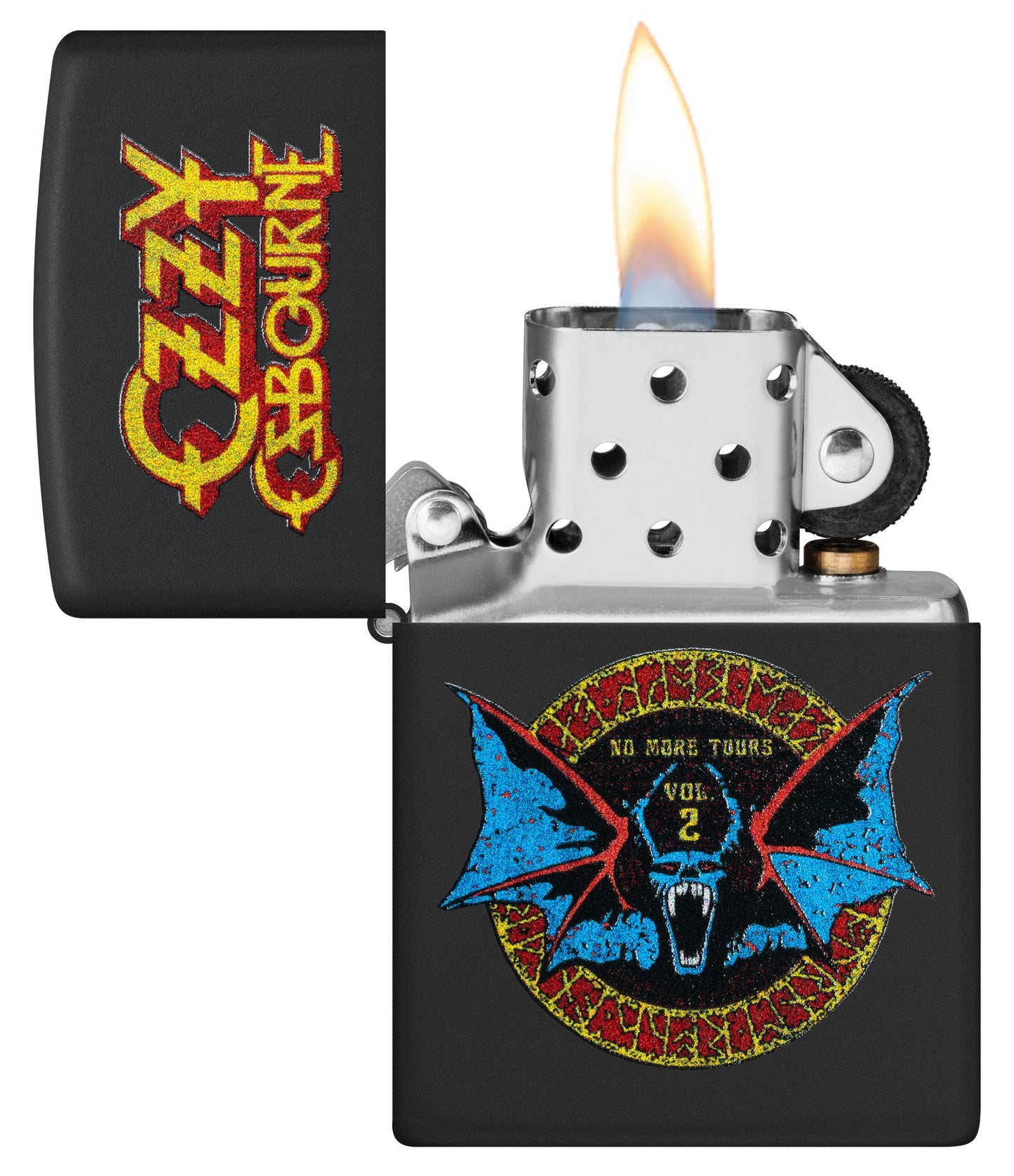 Zippo Ozzy Osbourne No More Tours Design Black Matte Windproof Lighter