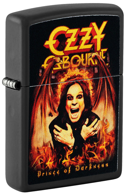 Zippo Ozzy Osbourne Prince of Darkness Design Black Matte Windproof Lighter