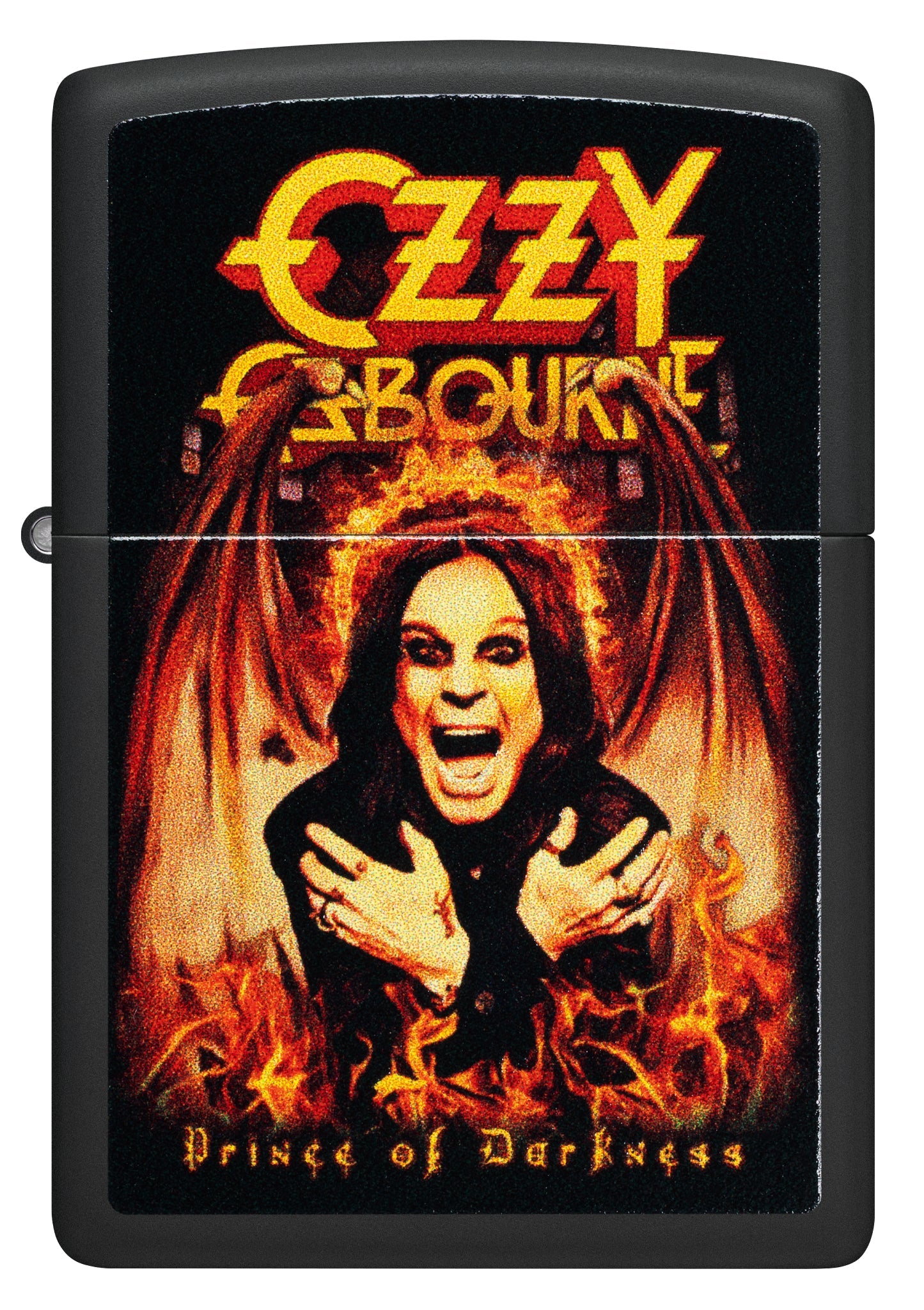 Zippo Ozzy Osbourne Prince of Darkness Design Black Matte Windproof Lighter
