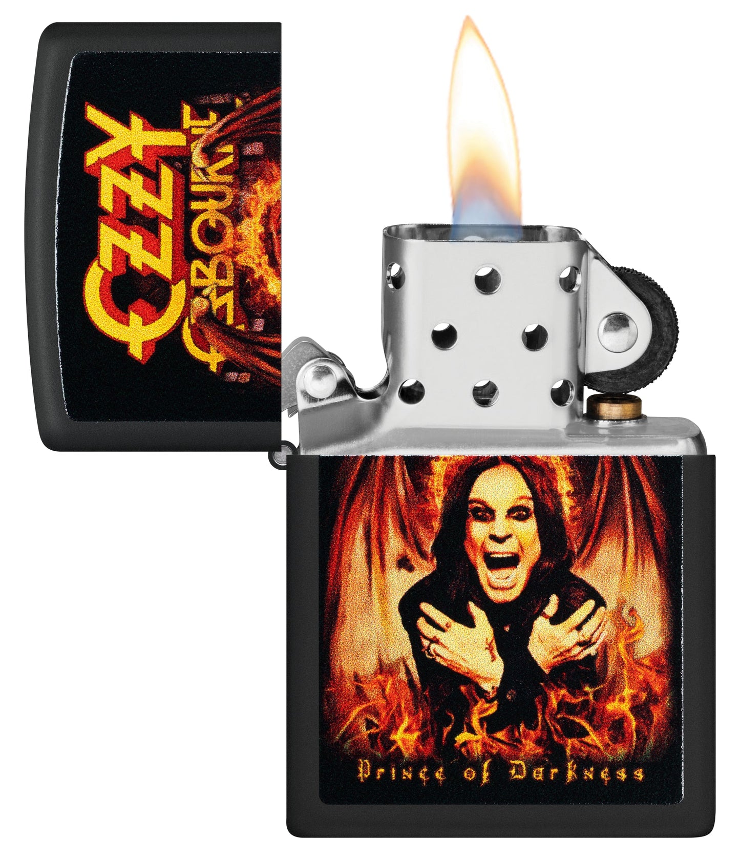 Zippo Ozzy Osbourne Prince of Darkness Design Black Matte Windproof Lighter