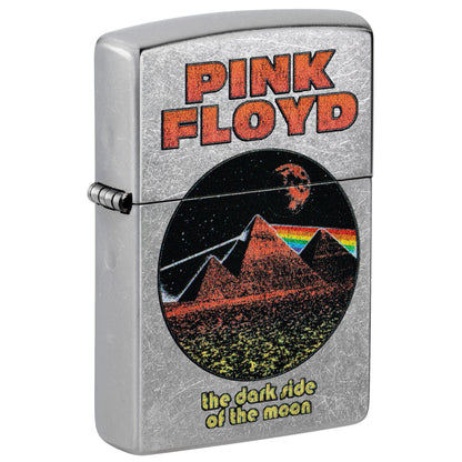 Zippo Pink Floyd Pyramids Design Street Chrome Windproof Lighter
