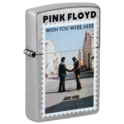 Zippo Pink Floyd Wish You Were Here Design Street Chrome Windproof Lighter