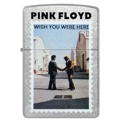 Zippo Pink Floyd Wish You Were Here Design Street Chrome Windproof Lighter