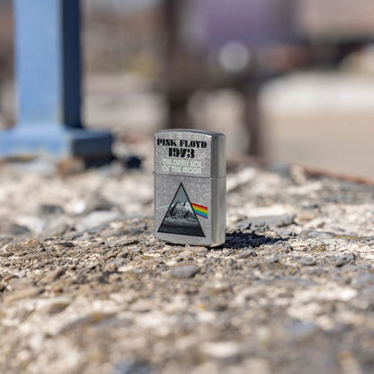 Zippo Pink Floyd The Dark Side of the Moon Street Chrome Windproof Lighter