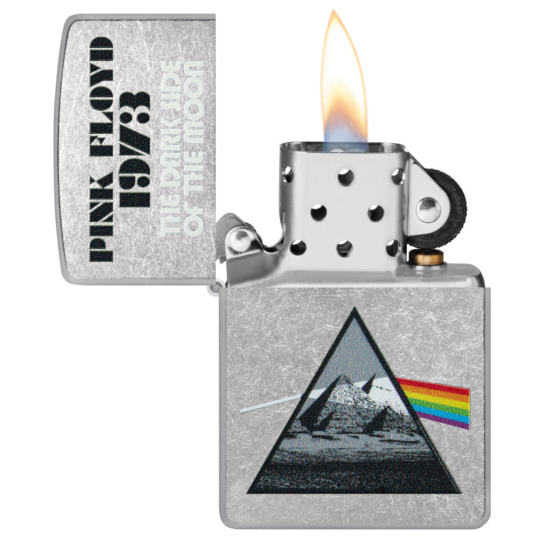 Zippo Pink Floyd The Dark Side of the Moon Street Chrome Windproof Lighter