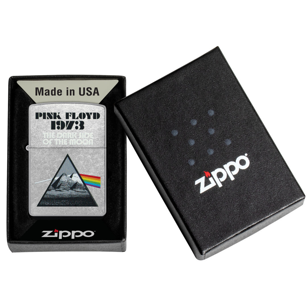 Zippo Pink Floyd The Dark Side of the Moon Street Chrome Windproof Lighter