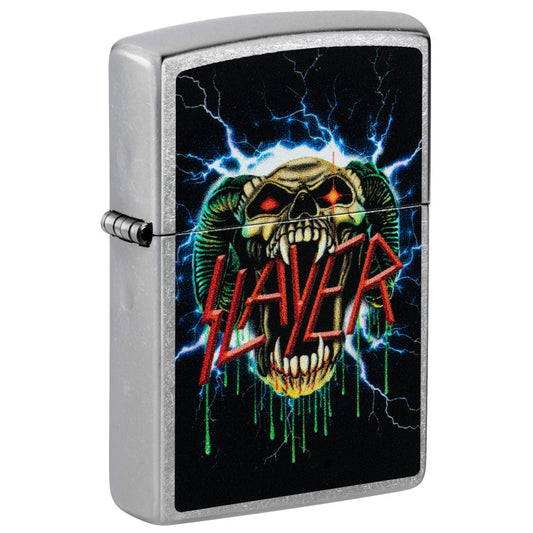Zippo Slayer Snake Design Street Chrome Windproof Lighter
