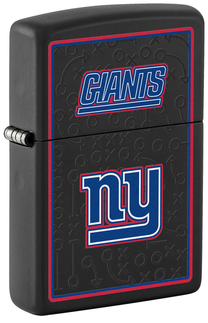 Zippo NFL New York Giants Playbook Design Black Matte Windproof Lighter