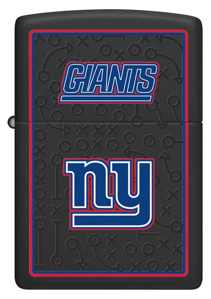 Zippo NFL New York Giants Playbook Design Black Matte Windproof Lighter