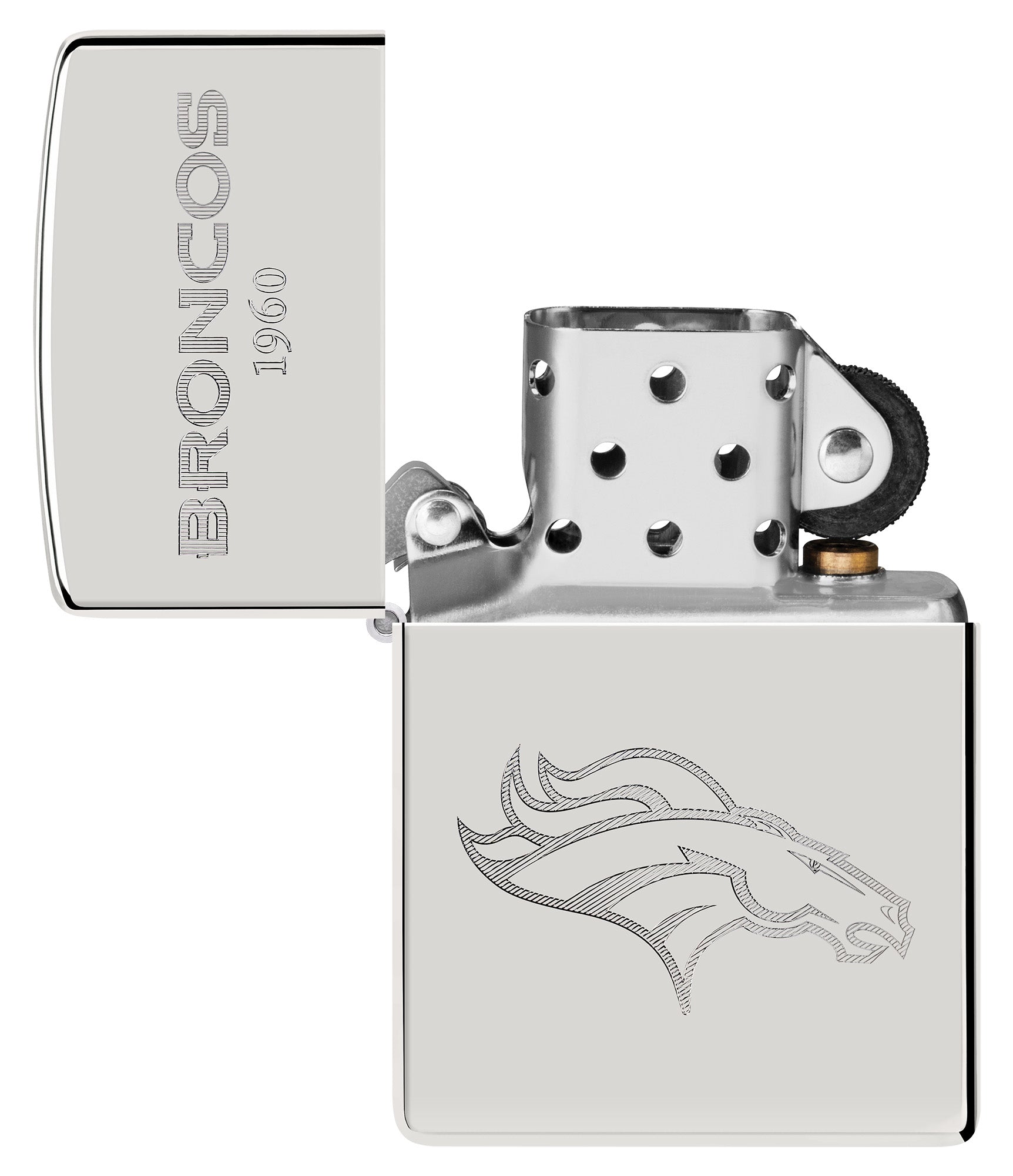 Zippo NFL Sterling Silver Collectible – AFC West Windproof Lighters